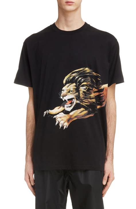 givenchy lion shirt|T.